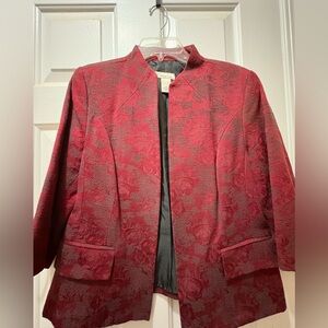 Kim Rogers Elegant Red Women's Jacket